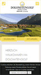 Mobile Screenshot of hotel-dolomitengolf.com